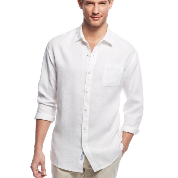 Tommy Bahama Other - Tommy Bahama linen button up collar shirt NWT L